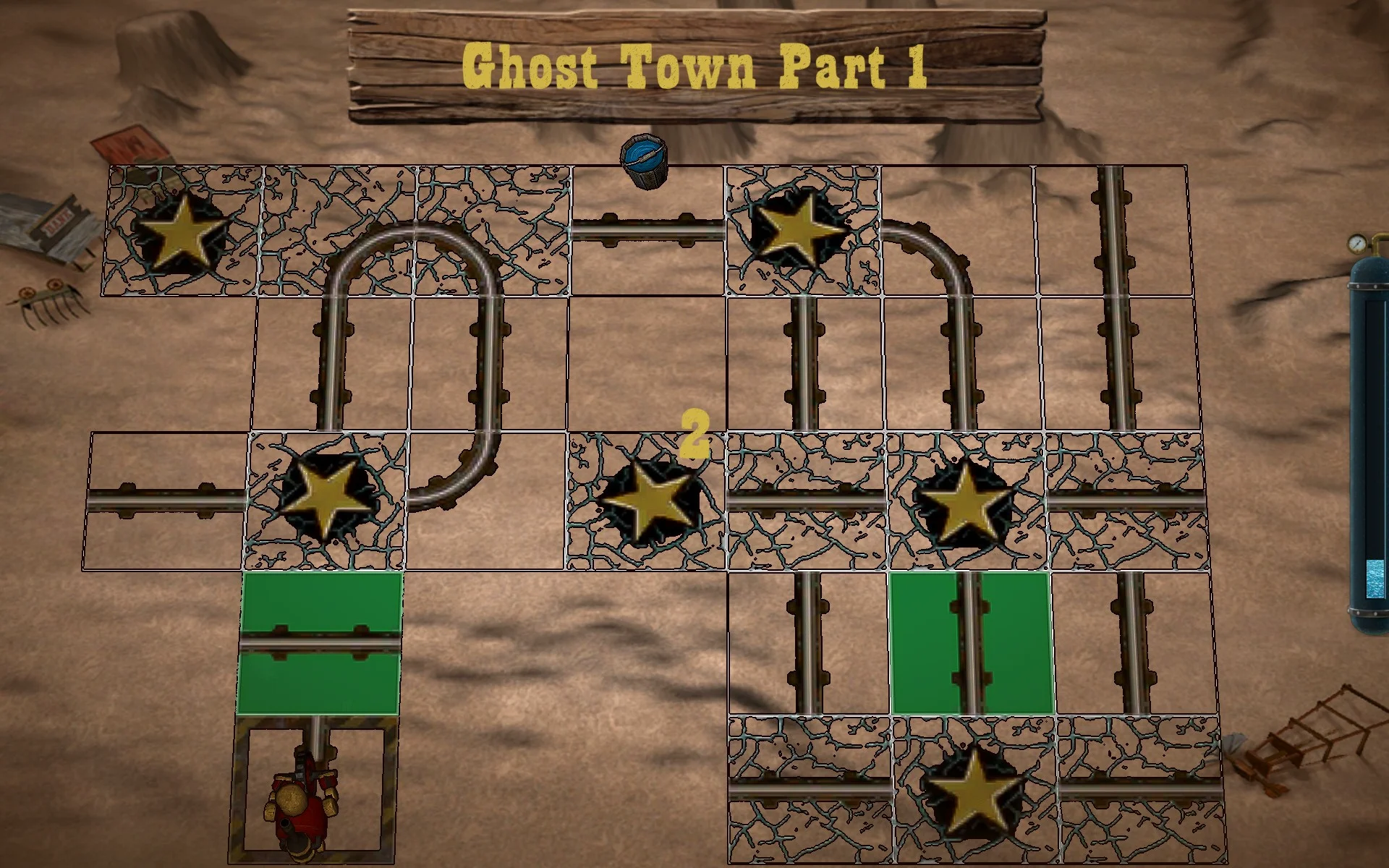 Robo-Rails Screenshot - Steaming Bob